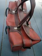 Vintage fiets brommer tas,, Ophalen of Verzenden, Zo goed als nieuw