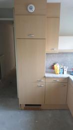 Keuken te koop – compleet, Ophalen, Overige materialen, Bruin, Hoekkeuken