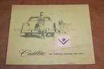 Oude reclame-uitgave Cadillac - 1950 !!, Boeken, Ophalen of Verzenden, Zo goed als nieuw