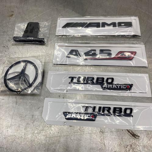 Mercedes AMG A45 S logo emblemen W167 W177, Auto diversen, Tuning en Styling, Ophalen of Verzenden