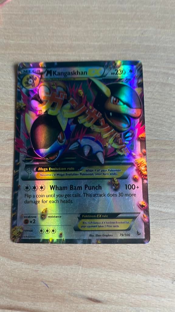 M Kangaskhan EX, Ophalen of Verzenden, Nieuw, Losse kaart, Foil