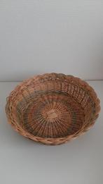 Rieten schaal, Schaal, Rond, Ophalen of Verzenden, Zo goed als nieuw