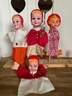 Vintage Roodkapje handpoppen, per stuk te koop, Verzamelen, Ophalen of Verzenden, Gebruikt, Pop