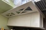 Witte klepbank, Huis en Inrichting, Ophalen, Gebruikt, 150 tot 200 cm, Tweepersoons