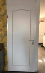 Opdek deuren, standaard met tierelantijn, 211,5 x 85 IZGST !, Doe-het-zelf en Verbouw, Deurkozijn, Zo goed als nieuw, Hout, Ophalen