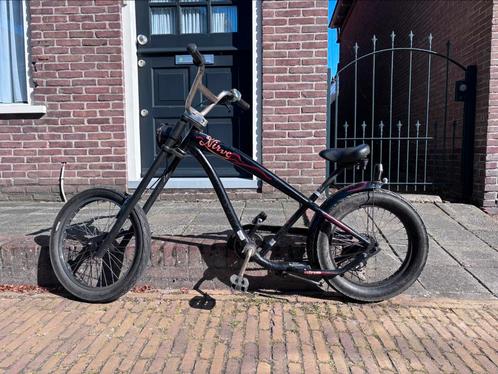 Chopper fiets voor kind 8-10 jaar, Fietsen en Brommers, Fietsen | Cruisers en Lowriders, Gebruikt, Chopper, Staal, Minder dan 47 cm