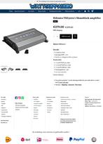 Hifonics TXE3000/1 Monoblok versterker 1500W RMS, Audio-design, Nieuw, Am Breilingsweg 3, 76709 Kronau, Duitsland, Ophalen of Verzenden