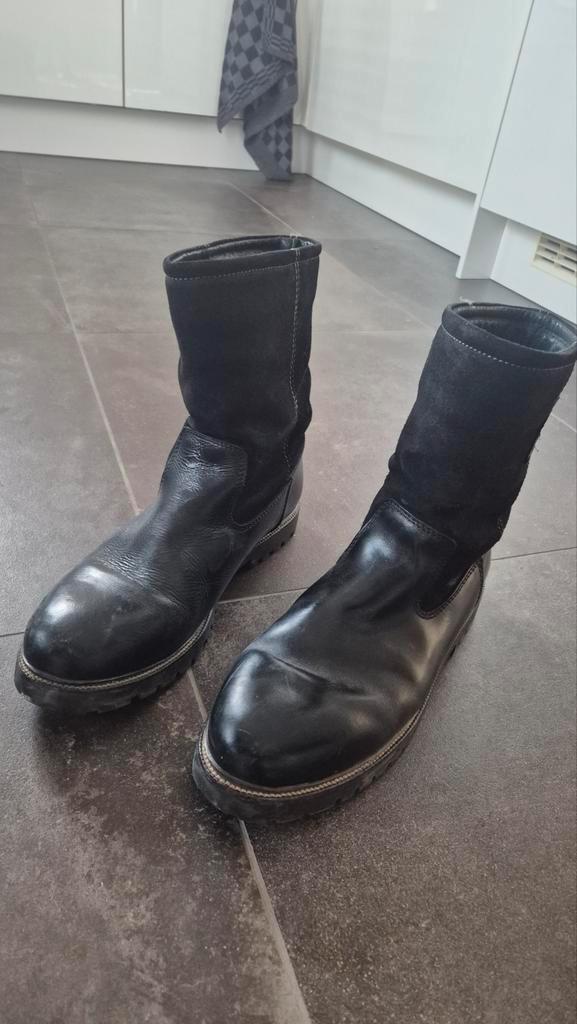 Human Nature Zwarte Boots Maat 46, Kleding | Heren, Schoenen, Gedragen, Boots, Zwart, Ophalen of Verzenden