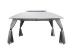 Tuinpaviljoen 3x4m - Partytent - Nevada Stone Grey, Minder dan 4 meter, Nieuw, Paviljoen, Minder dan 5 meter