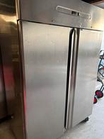 Rvs vrieskast werkent te zien 200x140x80 staat op wieltjes, Witgoed en Apparatuur, Vriezers en Diepvrieskisten, Ophalen of Verzenden