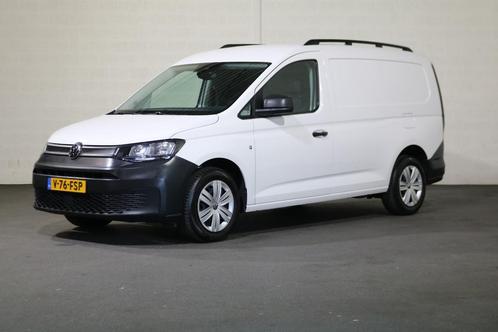 Volkswagen Caddy Cargo Maxi 2.0 TDI 120pk Airco Automaat App, Auto's, Bestelauto's, Bedrijf, Te koop, ABS, Airbags, Airconditioning