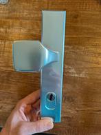 Hoppe London deurbeslag 3x skg 3 l, Ophalen of Verzenden, Zo goed als nieuw, Rvs, Slot