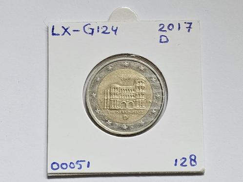 2-euromunt Duitsland (D) F 2017 Herdenking LX-G124, Postzegels en Munten, Munten | Europa | Euromunten, Losse munt, 2 euro, Duitsland