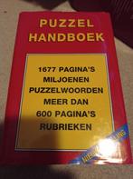 puzzelwoorden handboek 600 pagina's, Ophalen of Verzenden, Minder dan 500 stukjes, Zo goed als nieuw, Puzzelboek