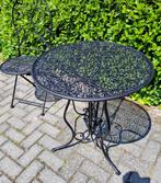 Hele mooie complete nieuwe ijzeren bistrosets., Tuin en Terras, Tuinsets en Loungesets, 2 zitplaatsen, Overige materialen, Bijzettafel