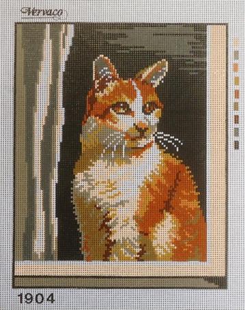 Cado voorbedrukt borduurstramien poes  1904 beschikbaar voor biedingen