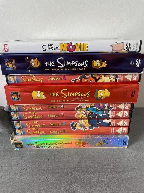 9 Simpsons DVD’s, Cd's en Dvd's, Dvd's | Tekenfilms en Animatie, Zo goed als nieuw, Overige soorten, Ophalen of Verzenden