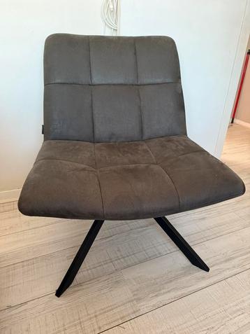 Industriële fauteuil Eevi antraciet eco-leer beschikbaar voor biedingen