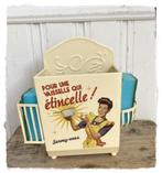 aanrechtbakje jaren 50 stijl en afbeelding. voor spons, doek, Failliet, Nieuw, Ophalen of Verzenden, Failliet