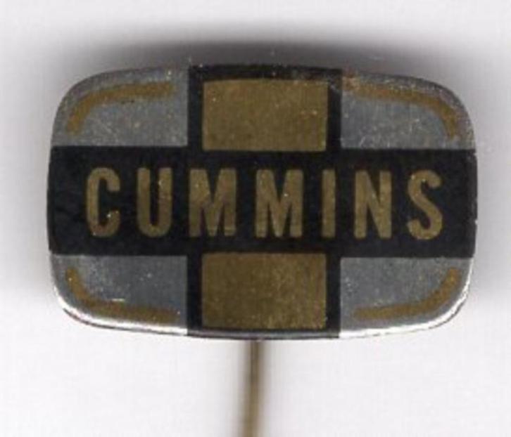 Cummins dieselmotoren blik speldje ( F_162 ), Verzamelen, Speldjes, Pins en Buttons, Zo goed als nieuw, Speldje of Pin, Transport
