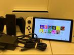 Nintendo Switch OLED Wit HEG-001, Ophalen of Verzenden, Zo goed als nieuw, Met 1 controller, Switch OLED
