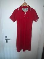 Rood Lacoste Polo jurkje maat L, Kleding | Dames, Jurken, Zo goed als nieuw, Maat 46/48 (XL) of groter, Verzenden, Rood