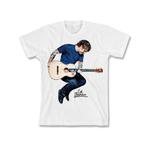 Ed Sheeran merch White ED Guitar t-shirt shirt wit maat S, Verzamelen, Ophalen of Verzenden, Nieuw, Kleding