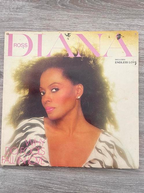 Diana Ross - Why do fools fall in love (LP, vinyl), Cd's en Dvd's, Vinyl | Pop, Gebruikt, 1960 tot 1980, Overige formaten, Ophalen of Verzenden
