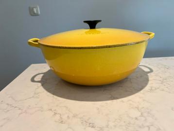 SALE: Le Creuset Marmite 32cm Ombre Jaune in goede staat beschikbaar voor biedingen