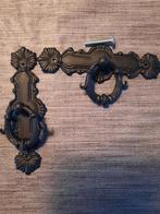 Zwart Messing Kastgrepen., Antiek en Kunst, Ophalen of Verzenden