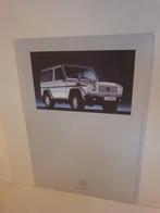 Verkoopbrochure Mercedes G klasse 350GD TURBO, Ophalen, Zo goed als nieuw, Mercedes