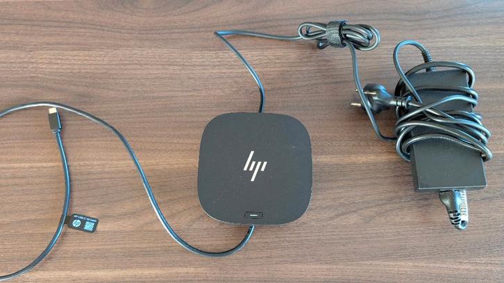 HP USB-C Dock G5, Computers en Software, Dockingstations, Zo goed als nieuw, Docking station, Laptop, Tablet, Ophalen
