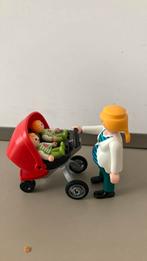 Playmobil moeder en kinderwagen, Ophalen, Zo goed als nieuw