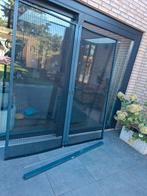 Deurhorren (luxaflex) 205 h x 190 b, Doe-het-zelf en Verbouw, Deuren en Horren, Ophalen, Zo goed als nieuw, 200 tot 215 cm