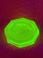 versace x rosenthal uraniumglas onderzetter, Ophalen of Verzenden