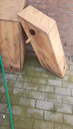 Tekoop 2 schuine broed blokken nog niet gebruikt, Ophalen, Zo goed als nieuw, Hout, Broedkooi of Kweekkooi