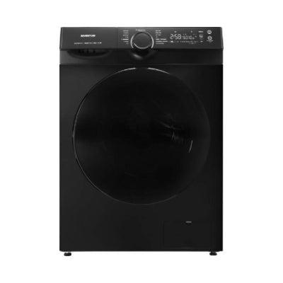 Inventum Wasmachine VWM8010B - Zwart, Witgoed en Apparatuur, Wasmachines, Nieuw, Voorlader, 8 tot 10 kg, 85 tot 90 cm, 1200 tot 1600 toeren