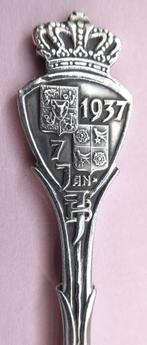 lepel 1937  Huw. Juliana en Bernhard,   jam/paplepel, Ophalen of Verzenden