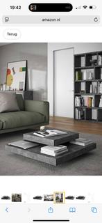 Salontafel slate 90x90, Huis en Inrichting, Tafels | Salontafels, Ophalen, Nieuw, 50 tot 100 cm, Minder dan 50 cm