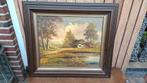 Klassiek schilderij antiek, vintage, Ophalen of Verzenden