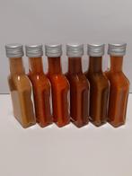 pepers "Hotsauce" sweet Spicy / Extreme HOT 6x 40ml, Diversen, Levensmiddelen, Ophalen of Verzenden