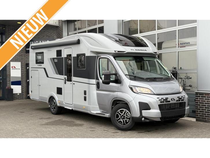 Adria Coral 670 DL 60 Jaars Editie, Caravans en Kamperen, Campers, tot en met 3, Half-integraal, Adria, Fiat, Diesel, Automaat