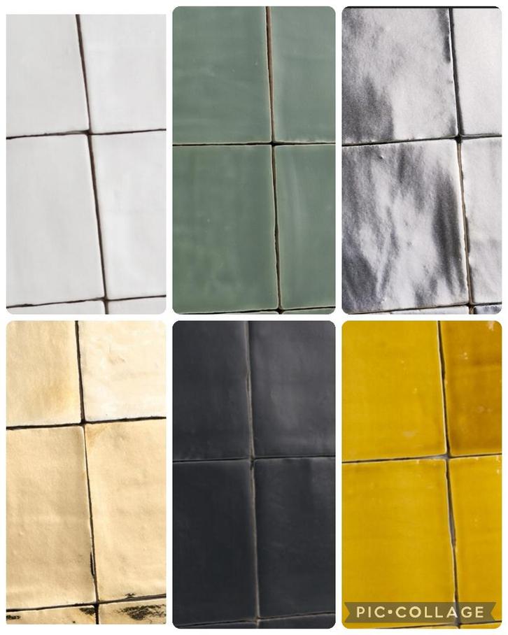 Blanco handvorm tegels 13x13 (Azulejos), Doe-het-zelf en Verbouw, Tegels, Nieuw, Overige typen, Keramiek, Minder dan 20 cm, Minder dan 20 cm