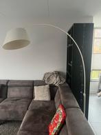 Zuiver vloerlamp wit/creme, Huis en Inrichting, Lampen | Vloerlampen, Ophalen, Gebruikt, Modern, industrieel, Metaal