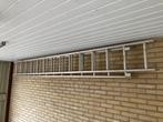 2-delige aluminium ladder (2x 3,5mtr), Ophalen, Zo goed als nieuw, 4 meter of meer