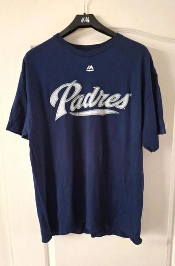 Majestic Padres T-shirt maat XL beschikbaar voor biedingen