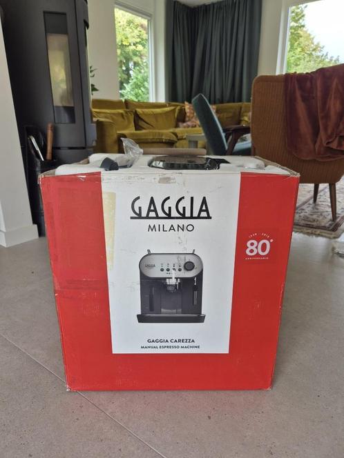 Gaggia Carezza Deluxe Espresso machine, Witgoed en Apparatuur, Koffiezetapparaten, Nieuw, Gemalen koffie, Espresso apparaat, 1 kopje
