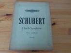 Schubert - symphonieen, Muziek en Instrumenten, Bladmuziek, Gebruikt, Klassiek, Ophalen of Verzenden, Piano