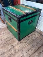 Brocante antieke kist dekenkist, Ophalen, Gebruikt, 50 tot 100 cm, 50 tot 75 cm