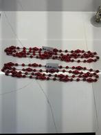 Oude glazen kerstboom kettingen. Te koop per stuk, Diversen, Kerst, Ophalen of Verzenden, Zo goed als nieuw